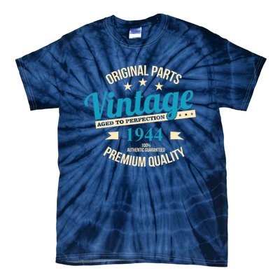 Original Parts Vintage 1944 80th Birthday Tie-Dye T-Shirt