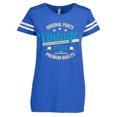 Original Parts Vintage 1944 80th Birthday Enza Ladies Jersey Football T-Shirt