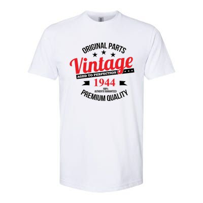 Original Parts Vintage 1944 80th Birthday Softstyle CVC T-Shirt