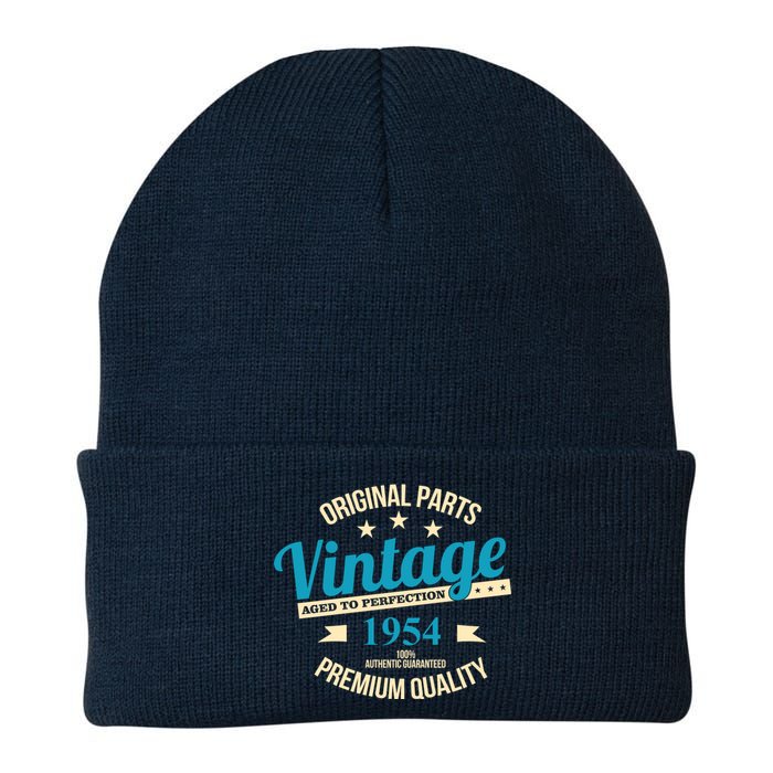 Original Parts Vintage 1954 70th Birthday Knit Cap Winter Beanie