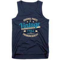 Original Parts Vintage 1984 40th Birthday Tank Top