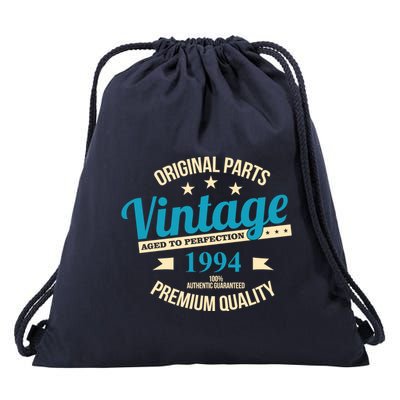 Original Parts Vintage 1994 30th Birthday Drawstring Bag
