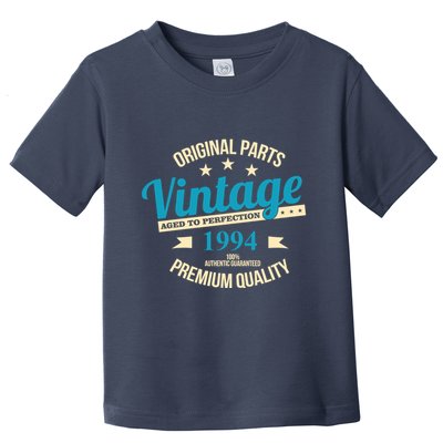 Original Parts Vintage 1994 30th Birthday Toddler T-Shirt