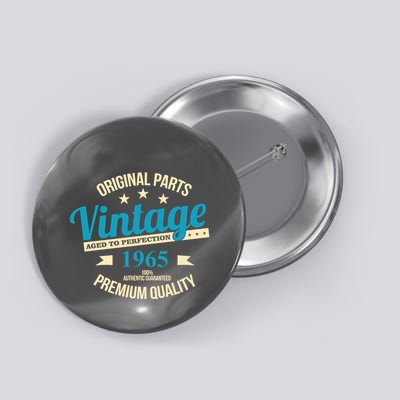 Original Parts Vintage 1965 60th Birthday Button
