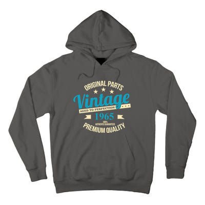 Original Parts Vintage 1965 60th Birthday Tall Hoodie