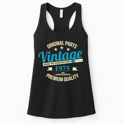 Original Parts Vintage 1975 50th Birthday Womens Tank Top