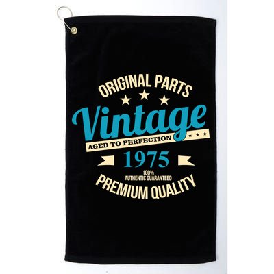 Original Parts Vintage 1975 50th Birthday Golf Towel
