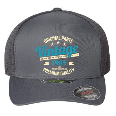 Original Parts Vintage 1985 40th Birthday Flexfit Unipanel Trucker Cap