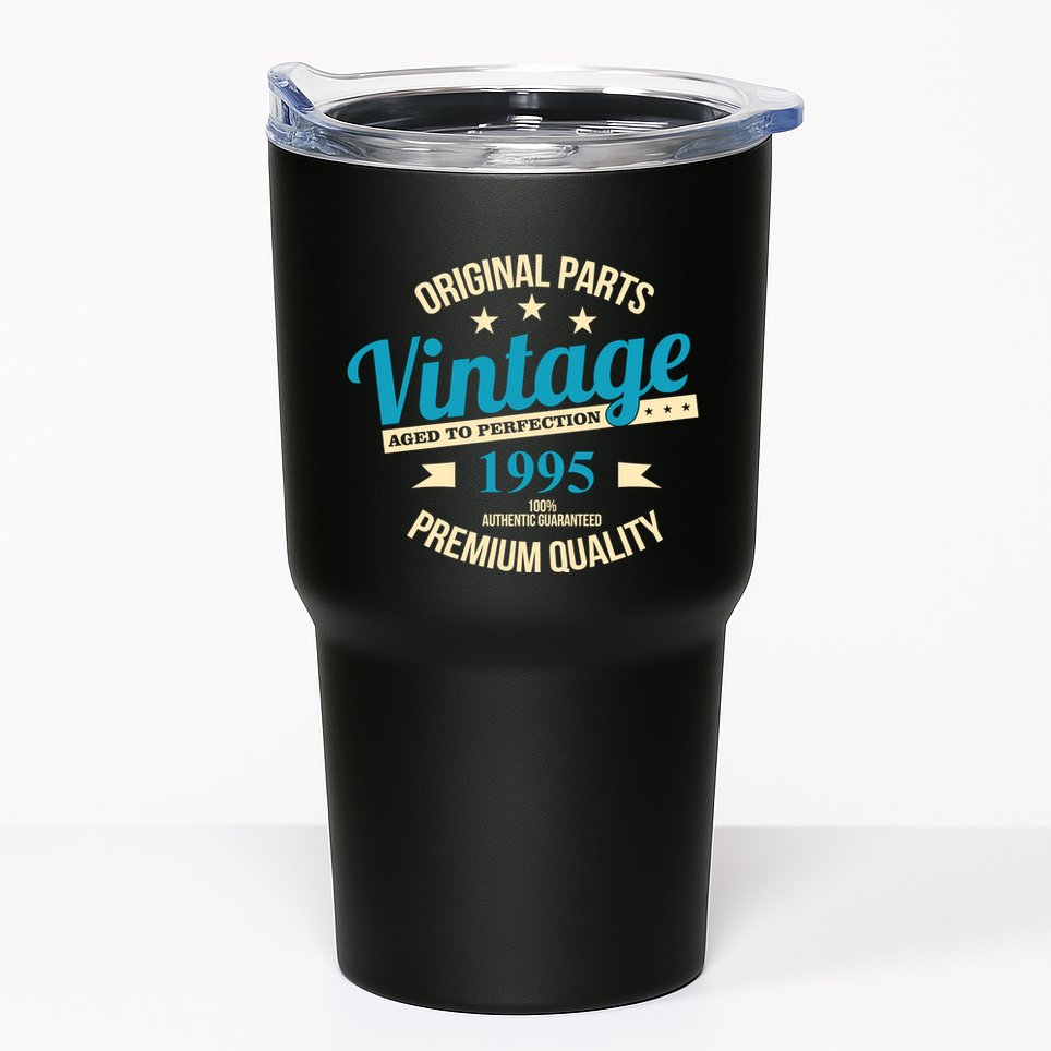 Original Parts Vintage 1995 30th Birthday Tumbler