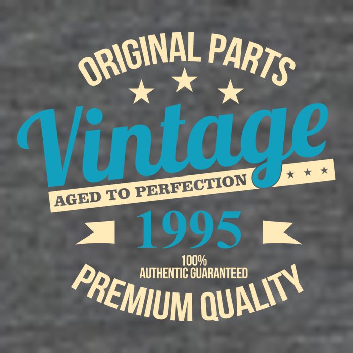 Original Parts Vintage 1995 30th Birthday Flatbill Hat