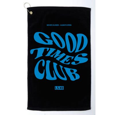 Oscar Piastri Wearing Good Times Club L5kd Golf Towel