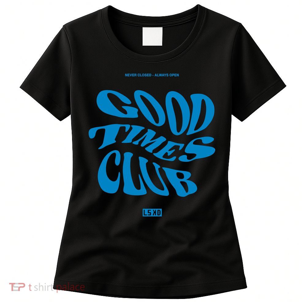 Oscar Piastri Wearing Good Times Club L5kd Womens T-Shirt