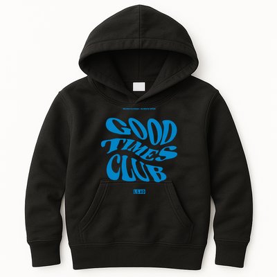 Oscar Piastri Wearing Good Times Club L5kd Kids Hoodie