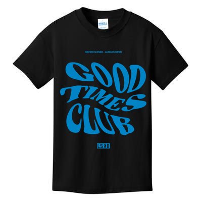Oscar Piastri Wearing Good Times Club L5kd Kids T-Shirt