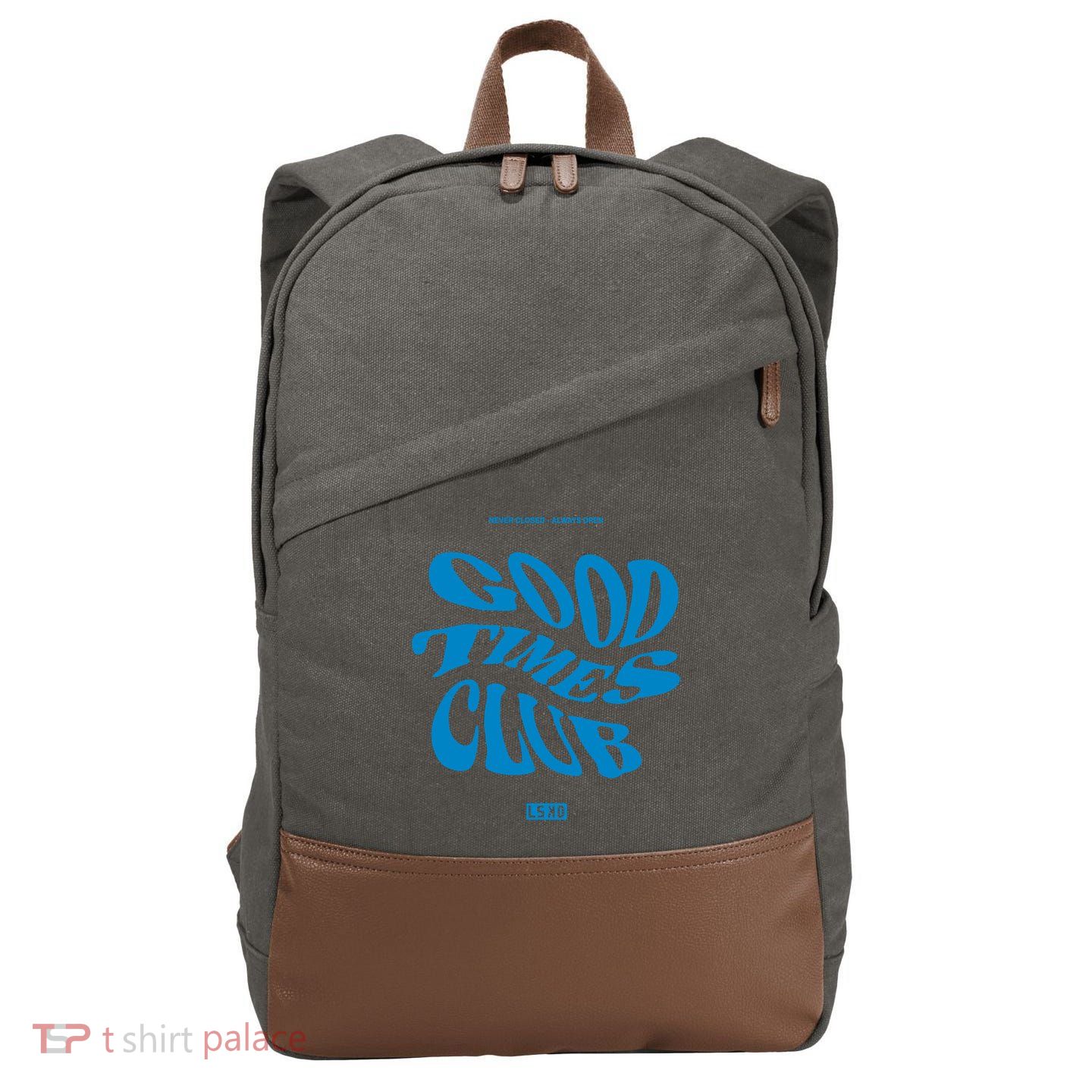 Oscar Piastri Wearing Good Times Club L5kd Cotton Canvas Backpack