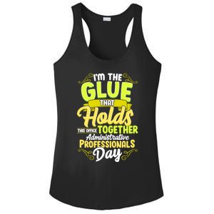 Office Queen Appreciation Administrative Professional Gift Ladies PosiCharge Competitor Racerback Tank