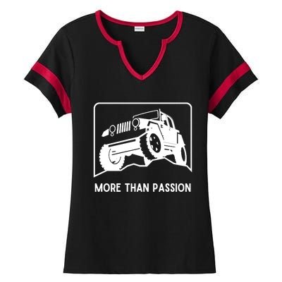 Off-Roading QUAD ATV Ladies Halftime Notch Neck Tee