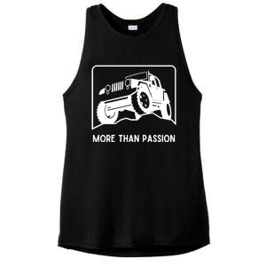 Off-Roading QUAD ATV Ladies PosiCharge Tri-Blend Wicking Tank