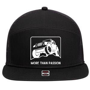 Off-Roading QUAD ATV 7 Panel Mesh Trucker Snapback Hat