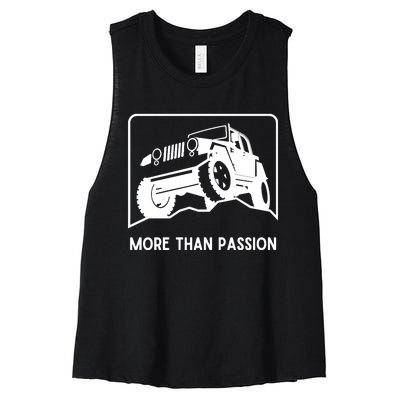 Off-Roading QUAD ATV Women's Racerback Cropped Tank