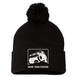 Off-Roading QUAD ATV Pom Pom 12in Knit Beanie