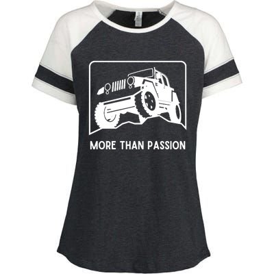 Off-Roading QUAD ATV Enza Ladies Jersey Colorblock Tee