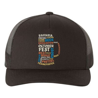 Oktoberfest Quote Beer Lover Drinking Team Yupoong Adult 5-Panel Trucker Hat