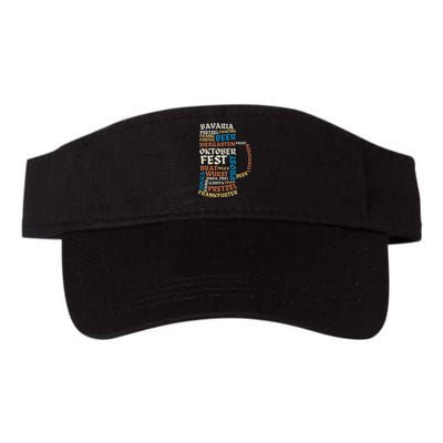 Oktoberfest Quote Beer Lover Drinking Team Valucap Bio-Washed Visor