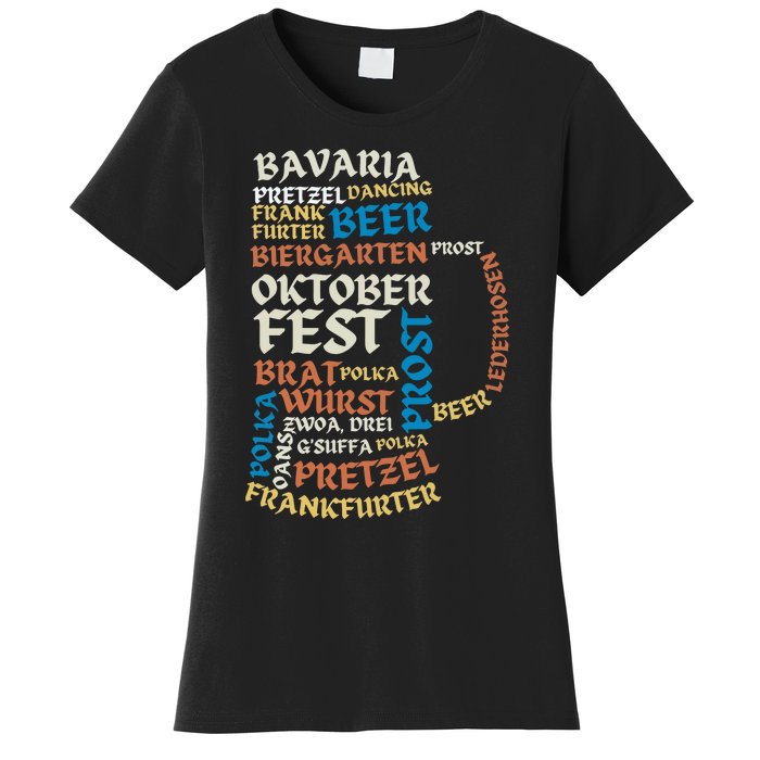 Oktoberfest Quote Beer Lover Drinking Team Women's T-Shirt