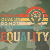 Of Quality Do Not Fear Equality Feminism Legacy Tie Dye Trucker Hat