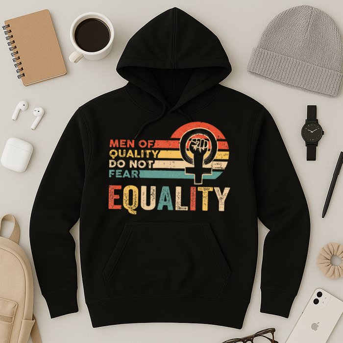Of Quality Do Not Fear Equality Feminism Hoodie