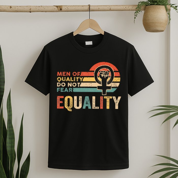 Of Quality Do Not Fear Equality Feminism T-Shirt