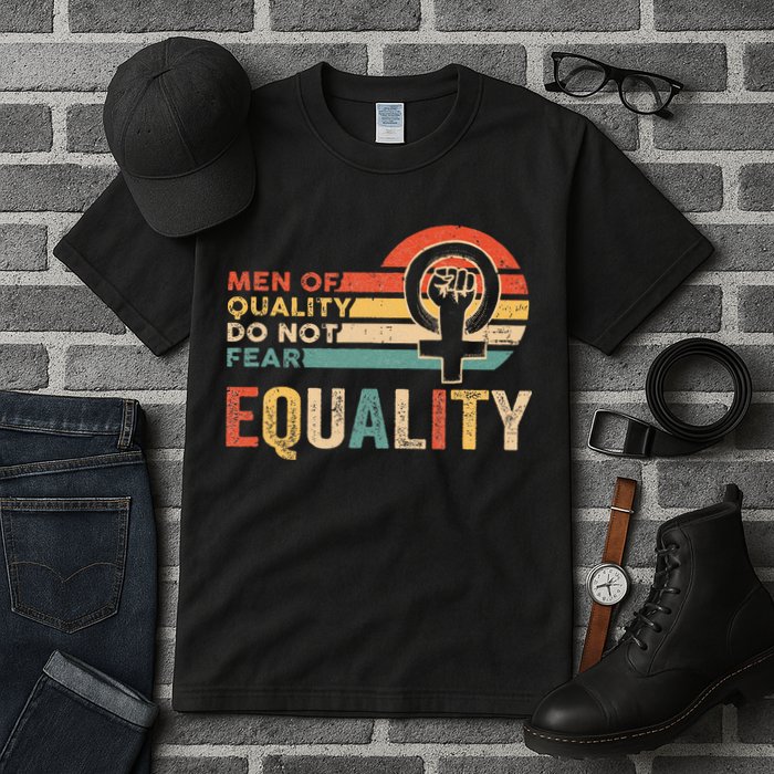 Of Quality Do Not Fear Equality Feminism Tall T-Shirt