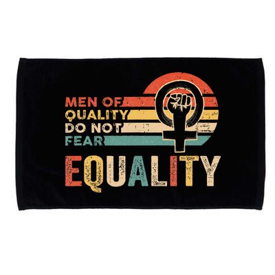 Of Quality Do Not Fear Equality Feminism Microfiber Hand Towel