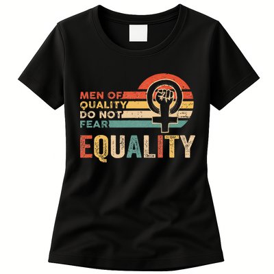 Of Quality Do Not Fear Equality Feminism Womens T-Shirt