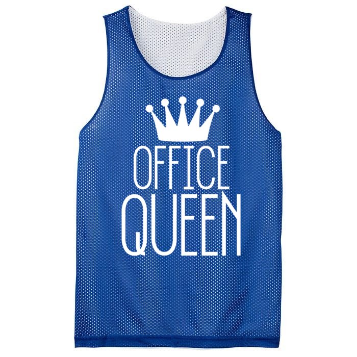 Office Queen Gift Funny Administrative Professionals Day Meaningful Gift Mesh Reversible Basketball Jersey Tank