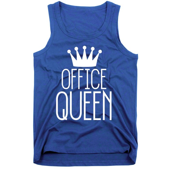 Office Queen Gift Funny Administrative Professionals Day Meaningful Gift Tank Top