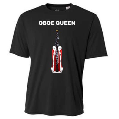 Oboe Queen Girl Oboe Oboist Oboe Cooling Performance Crew T-Shirt