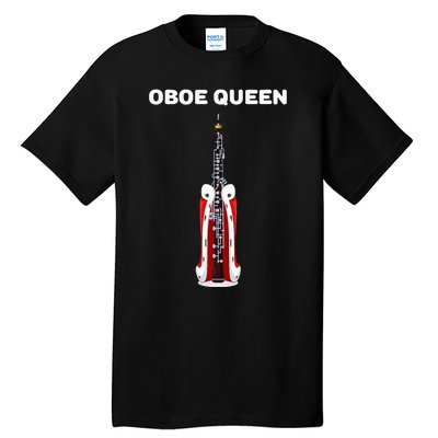 Oboe Queen Girl Oboe Oboist Oboe Tall T-Shirt