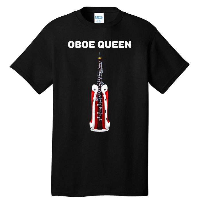 Oboe Queen Girl Oboe Oboist Oboe Tall T-Shirt