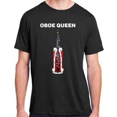 Oboe Queen Girl Oboe Oboist Oboe Adult ChromaSoft Performance T-Shirt