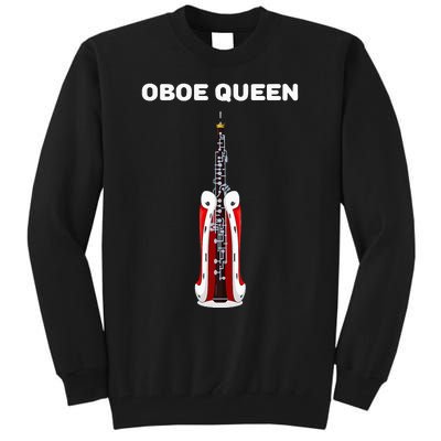 Oboe Queen Girl Oboe Oboist Oboe Tall Sweatshirt