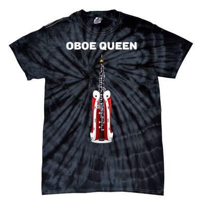 Oboe Queen Girl Oboe Oboist Oboe Tie-Dye T-Shirt