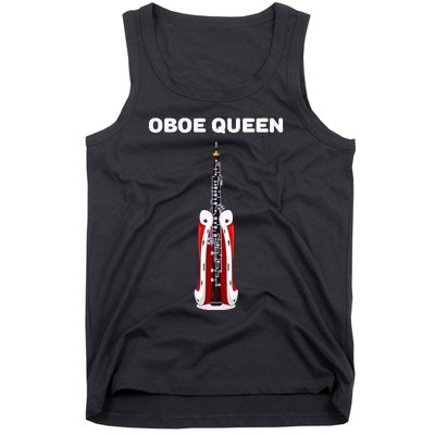 Oboe Queen Girl Oboe Oboist Oboe Tank Top