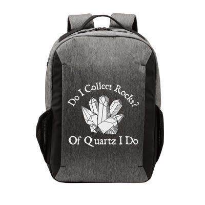 Of Quartz I Do Rock Collector Geode Hunter Geology Vector Backpack