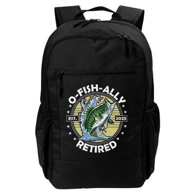 O-Fish-Ally Retired 2025 Funny Retirement Officially Backpack