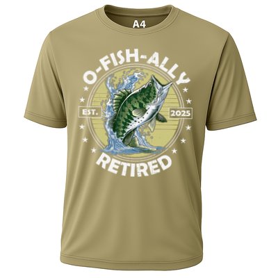 O-Fish-Ally Retired 2025 Funny Retirement Officially Performance Shirt