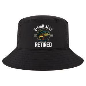 Ofishally Retired 2024 Fishing Retirement Gift Cool Comfort Performance Bucket Hat