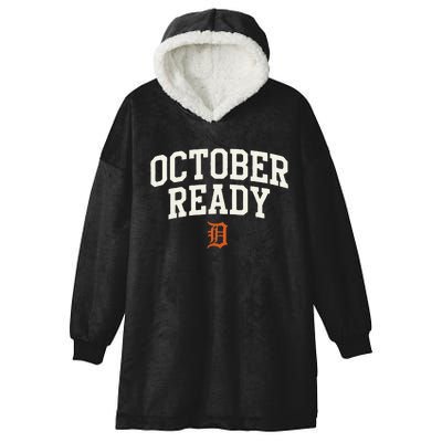 October Ready 2024 Baseball Hooded Wearable Blanket