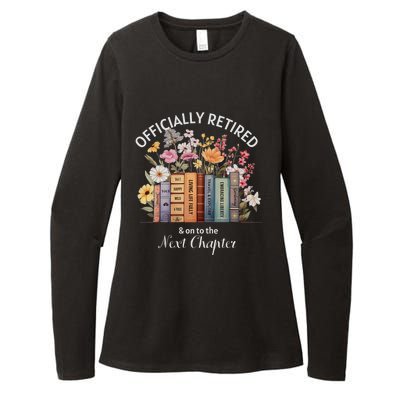 Officially Retired And On To The Next Chapter Retirement Womens CVC Long Sleeve Shirt